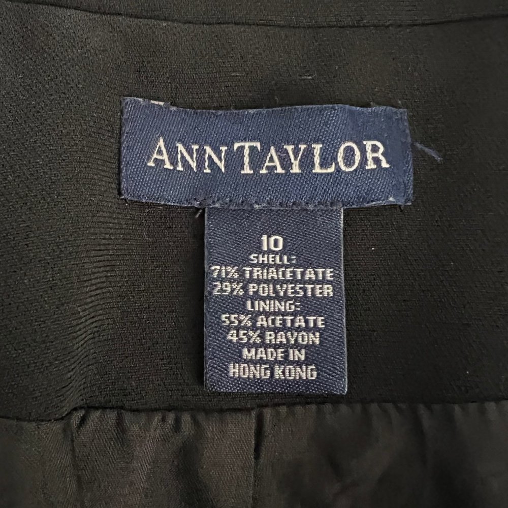 Ann Taylor Blazer Suit Jacket Coat Women's Size 10 - Picture 3 of 5